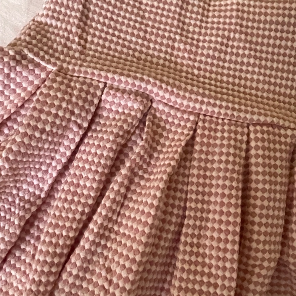 Zara Pink Textured Mini Skirt
